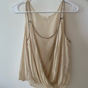 Beaded Cross Over Tank